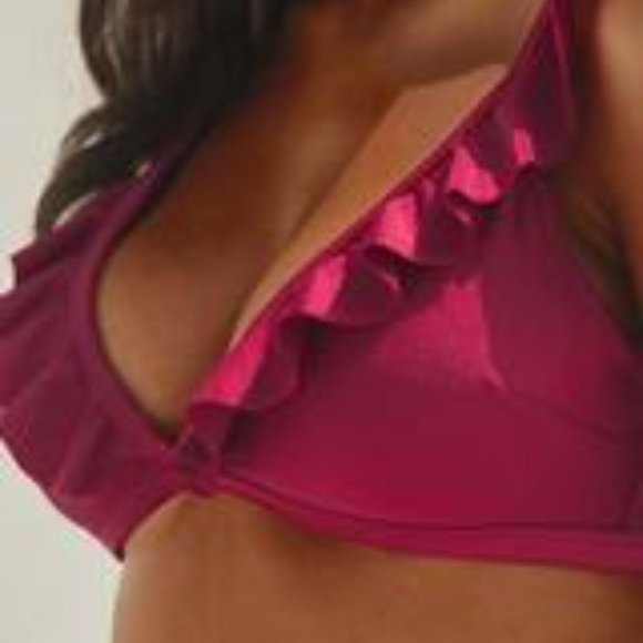 NWT Cupshe Savannah Ruffle Bikini Small - Picture 4 of 5